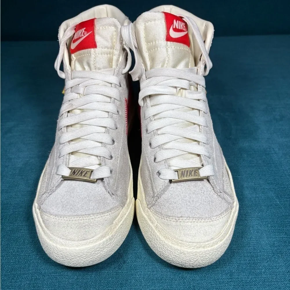 Nike Blazer Mid 77 GS Sz 6Y/7.5Women Sail Coconut Shoes